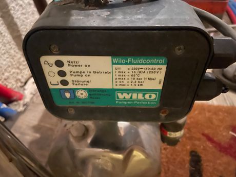 WILO WJ 401 XEM - Πιεστικό συγκρότημα νερού με ανοξείδωτο