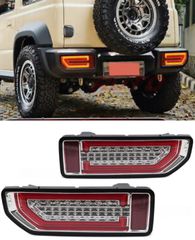 ΦΑΝΑΡΙΑ ΠΙΣΩ Taillights Suzuki Jimny IV 18- Led Bar Chrome  2019+