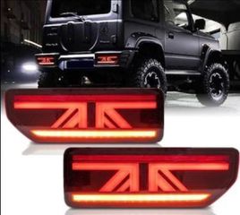 ΦΑΝΑΡΙΑ ΠΙΣΩ ledTail light Suzuki Jimny Smoked / Red Clear