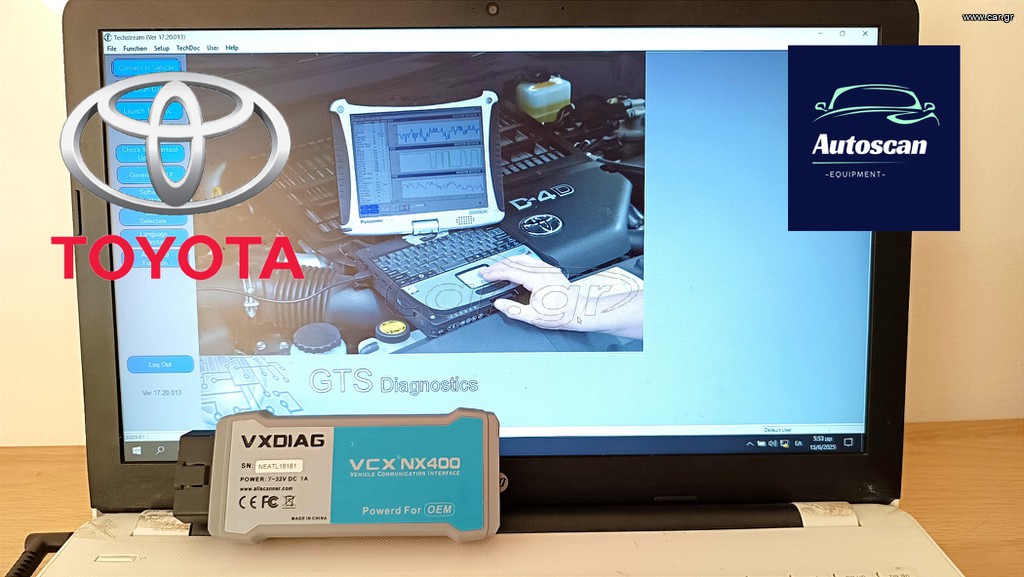 Διαγνωστικό TOYOTA Techstream18.00.008