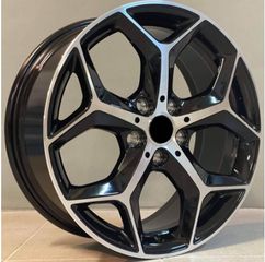 BMW X1 STYLE ΖΑΝΤΕΣ ΚΑΙΝΟΥΡΓΙΕΣ ΣΕΤ 7,5Χ18 5Χ112Κ ΕΤ51 ΔΙΑΜΑΝΤΕ ΜΑΥΡΟ