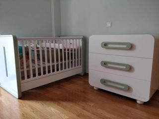 Βρεφικό Κρεβάτι, Συρταριέρα και Στρώμα Casa Baby Venere