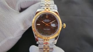 Rolex datejust Wimbledon two tone jubilee.  Ανδρικο ρολοι χειρος κορυφαια replica 3Α.