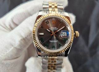 Rolex datejust Wimbledon two tone jubilee.  Ανδρικο ρολοι χειρος κορυφαια replica 3Α.