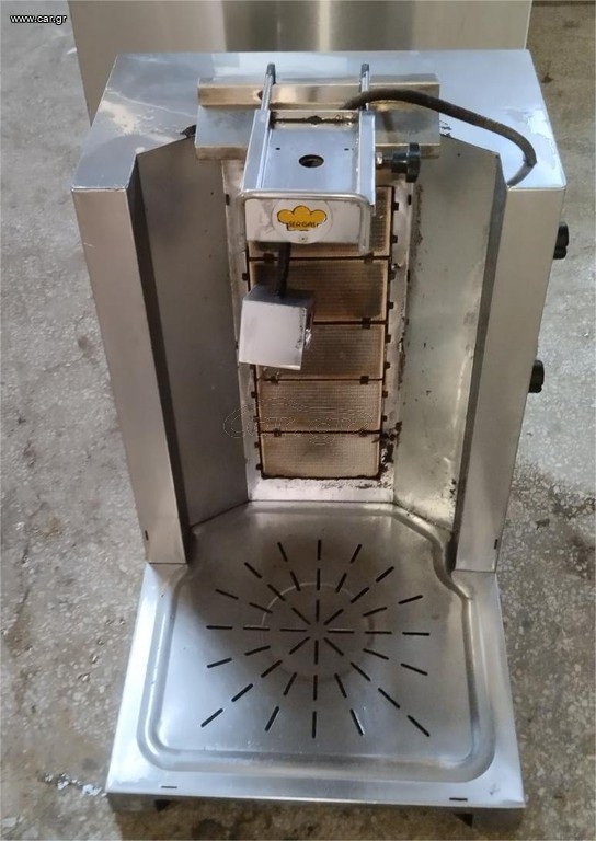 Γύρος Αερίου Με 5 Καυστήρες Για 50Kg Κρέας 50x64x89Cm SER GAS - Μεταχειρισμένος.