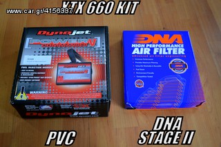 POWER COMMANDER PCV XTX 660 KIT+DNA STAGE 2 AIR FILTER