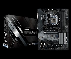 Asrock H370 Pro4 +Intel Core i5-9500 3GHz Επεξεργαστής 6 Πυρήνων για Socket 1151