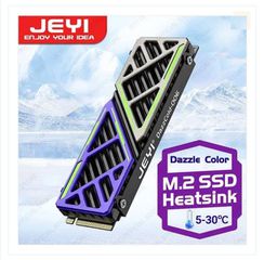 JEYI Dazzcold M.2 SSD Heatsink 2280 NVME NGFF Magnesium Aluminum Alloy (σφραγισμενο)