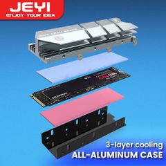 JEYI SSD Cooling M.2 Heatsink 2280 NVME (σφραγισμενο)