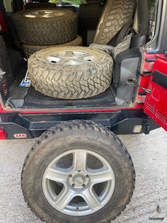 Jeep Wrangler 5 ζάντες ζαντολάστιχα