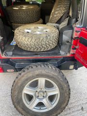 Jeep Wrangler 5 ζάντες ζαντολάστιχα