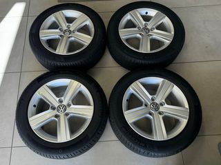 Ζαντολάστιχα Γνήσια VW 16x6.5 ET46 + Michelin Primacy4