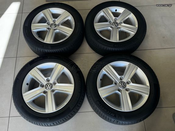 Ζαντολάστιχα Γνήσια VW 16x6.5 ET46 + Michelin Primacy4