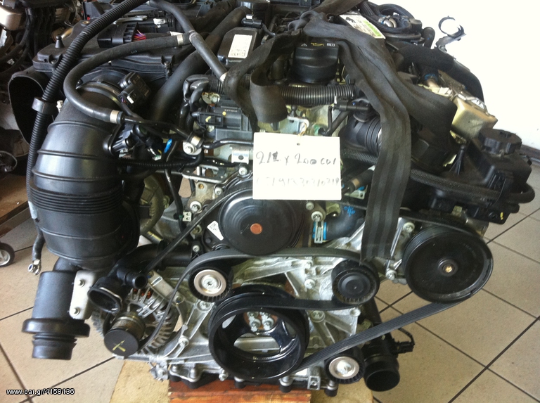 Κινητήρας πετρελαίου Mercedes-Benz Ε class 212 Χ 200 CDI. 