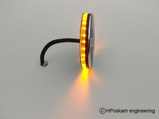 Φωτιζόμενα σήματα HP OSKAM 56μμ LED (σετ) μόνο πορτοκαλί χρώμα