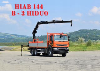 Renault '10 KERAX 410 * HIAB 144 B-3 HIDUO / 6x4 *