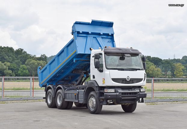 Renault '08 KERAX 410 * KIPPER 5,20 m + BORDMATIC / 6x4