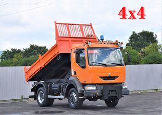 Renault '06 MIDLUM 220 DCI * KIPPER 3,80m * 4x4