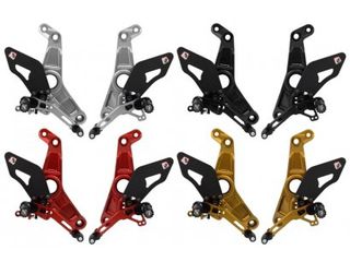 Ducabike ρυθμιζόμενα ποδοστήρια για Ducati Monster 1200/S, 821, SuperSport 936/S, 950/S