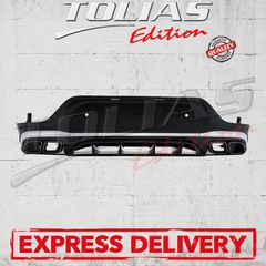 MERCEDES BENZ E CLASS GLC C253 2020-2023  REAR DIFFUSER Type GLC63 AMG / ΟΠΙΣΘΙΟΣ ΔΙΑΧΥΤΗΣ