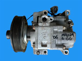 MAZDA 6 GG 2002-2007 ΜΕΤΑΧΕΙΡΙΣΜΕΝΑ ΑΝΤΑΛΛΑΚΤΙΚΑ ( κομπρεσέρ κλιματιστικου aircondition με κωδικό H12A1AF4DW κατάλληλο για αυτοκίνητα με κινητήρες βενζίνης 2.0cc και 1.8cc )