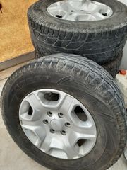 Ζάντες/λάστιχα 17 inch 6x139.7 από ford ranger