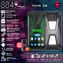 Unihertz Tank 3S (12GB/256GB) + ΔΩΡΟ ΘΗΚΗ