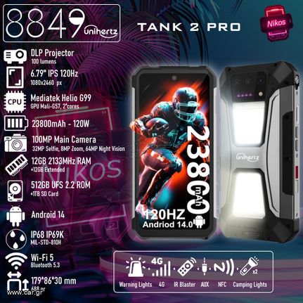 Unihertz Tank 2 Pro (12GB/512GB)