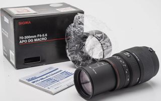 Nikon 70-300mm Sigma +papers +box! ΤΗΛΕΦΑΚΟΣ Macro DSLR D3300 D3400 D3500 D5100 D5200 D7000 D7100 D800 D610 D810