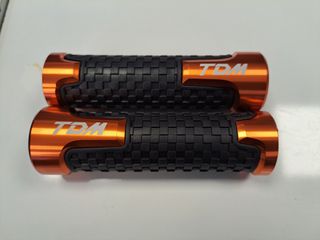 ΧΕΙΡΟΛΑΒΕΣ ΤΙΜΟΝΙΟΥ ΖΕΥΓΟΣ ΠΟΡΤΟΚΑΛΙ CNC YAMAHA TDM 850 900-thumb-2