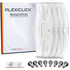 Plexiclick - License plate holder V2