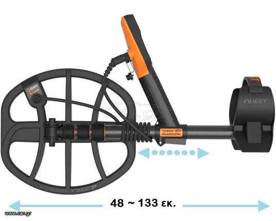 QUEST X10 IDMAXX αδιάβροχος ανιχνευτής μετάλλων χρυσού