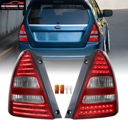 ΦΑΝΑΡΙΑ ΠΙΣΩ LED Taillights Subaru Forester Red / Clear 2003/2008