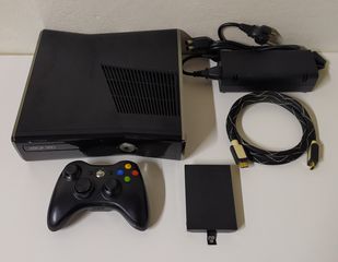 Microsoft Xbox 360 Slim 250GB & 37 Παιχνίδια