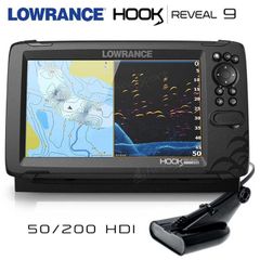 lowrance hook reveal 9" me mati 50/200