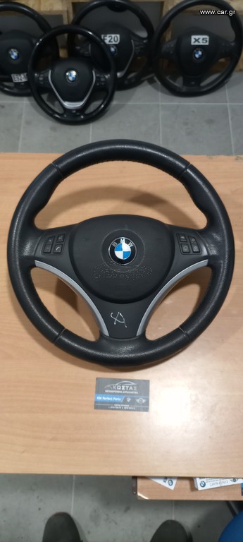 BMW τιμόνι sport με αερόσακο Ε81 Ε87 Ε88 Ε82 Ε90 Ε91 Ε92 Ε93 Χ1