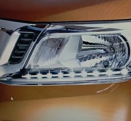 RIM DAYLITE ΓΙΑ ΦΑΝΑΡΙΑ ΕΜΠΡΟΣ NISSAN NAVARA NP300 '14-'20 (ΣΕΤ)