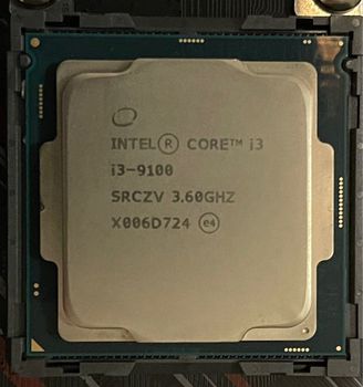 Intel Core i3-9100 3.6GHz Επεξεργαστής 4 Πυρήνων για Socket 1151