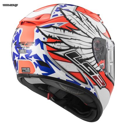 Κρανος μοτοσυκλετας carbon motogp LS2 FF323 Arrow Yonny Hernandez Replica Gloss White Red Full Face Helmet