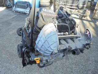 Κινητήρας Μοτέρ  MINI COOPER R50 R53 (2002-2006) 1600cc W11B16  S  παρέχεται ΓΡΑΠΤΗ ΕΓΓΥΗΣΗ