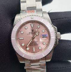 rolex pink submariner ατσαλι replica