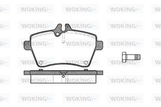 Τακάκια εμπρός  MERCEDES A CLAS 150 2004- BCLAS 150 2005-