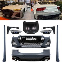 Full Wide Body Kit Audi A7 4G (2015-2017) Conversion to 2020+ RS7 Design