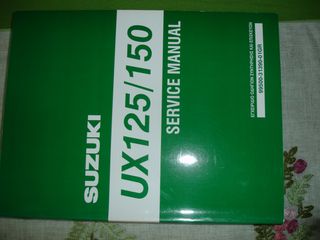 Service Manual Suzuki UX 125/150 στα ελληνικά Κ8 και πάνω