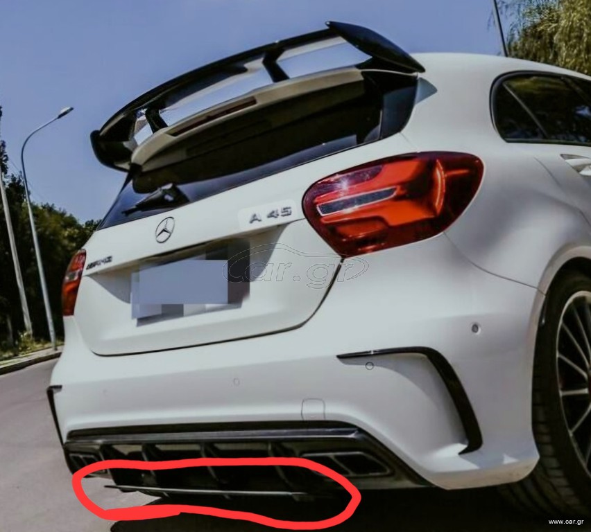 W176 AMG πίσω σποιλερ