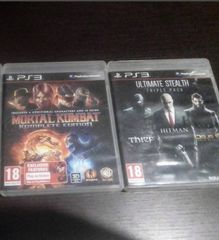 4 games PS3 -MK compl.edition - Hitman - Thief & Deus ex)