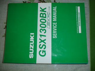 Service Manual Suzuki GSX-R 1300 B/King στα ελληνικά 2008 και πάνω