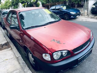 Toyota Corolla '01 SEDANμεA/CμεΥΔΡΑΥΛΙΚΟ_ΤΙΜΟΝΙ ΣΥΝΤΗΡΗΜΕΝΟ_BOOK ΑΝΤΑΛΛΑΓΕΣ_AUTO_MOTO_ΑΠΟΣΥΡΣΕΙΣ