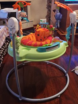 Jumperoo Jungle Fisher Price σαν καινούργιο!!