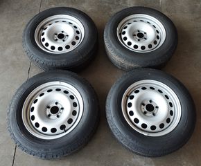 ΖΑΝΤΕΣ ΣΙΔΕΡΕΝΙΕΣ 16'' (5x108) ΜΕ ΕΛΑΣΤΙΚΑ 215/65R16 106T (3823) (ΚΑΙΝΟΥΡΓΙΑ) PEUGEOT EXPERT 2016- (EG)